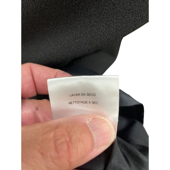 Maggy London womans black seath embroided dress size 4 SKU 8469 - Picture 16 of 16